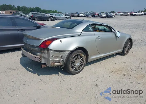 2005 Lexus Sc 430 z USA, uszkodzony, nr VIN JTHFN48Y850068369